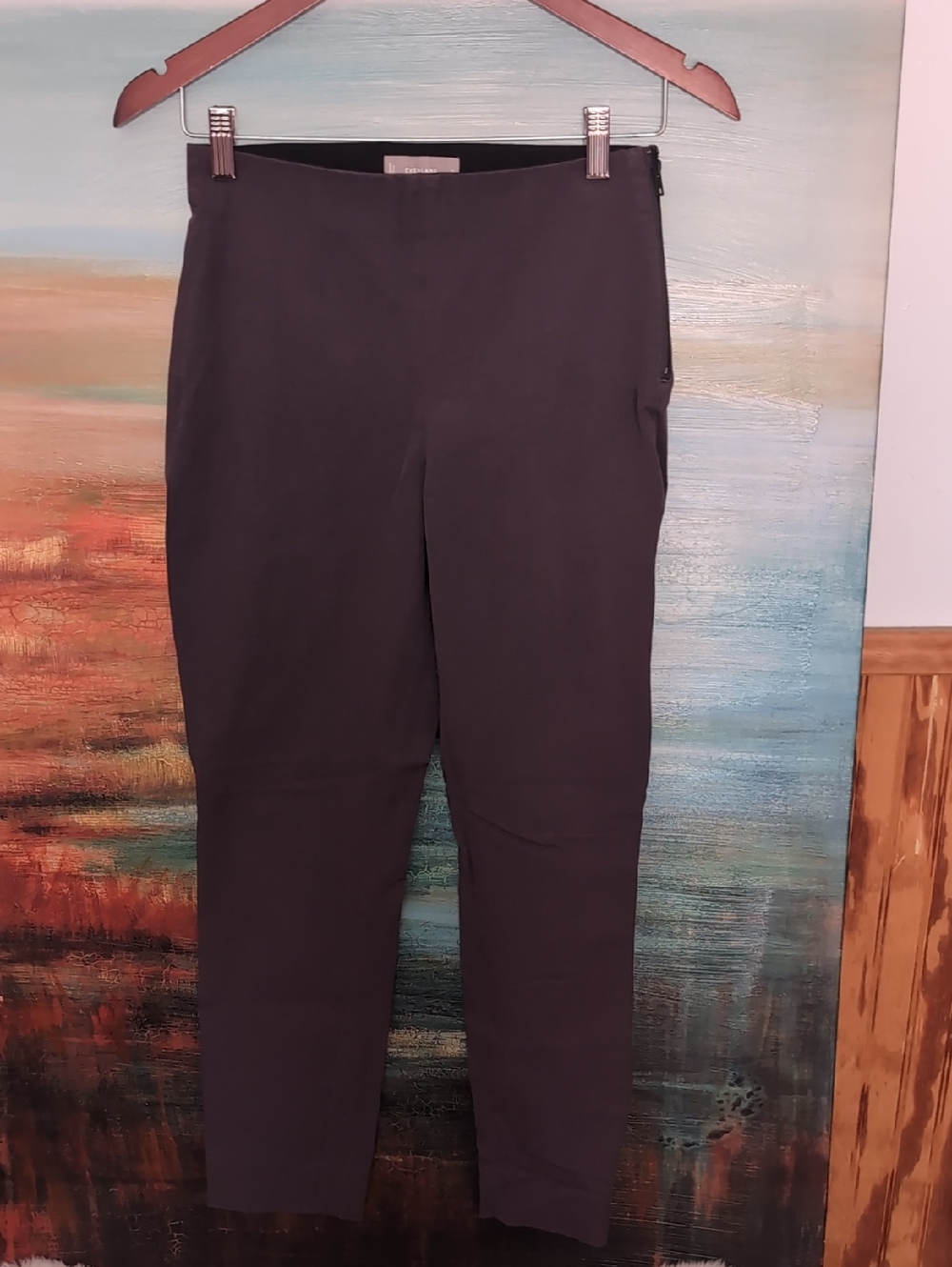 Everlane Womens  Stretch Tapered Pants 2